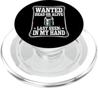 Wanted Poster 10MM Socket Jokes Humor Car Guy Car Mechanic PopSockets PopGrip for MagSafe