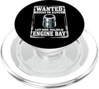 Wanted Poster 10MM Socket Jokes Humor Car Guy Car Mechanic PopSockets PopGrip for MagSafe