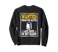 Wanted Poster 10MM Socket Jokes Humor Car Guy Car Mechanic Sweatshirt
