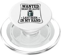 Wanted Poster 10MM Socket Meme Car Guy Funny Mechanic PopSockets PopGrip for MagSafe