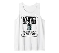 Wanted Poster 10MM Socket Meme Car Guy Funny Mechanic Tank Top