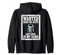 Wanted Poster 10MM Socket Meme Car Guy Funny Mechanic Zip Hoodie