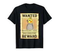 Wanted Poster Parrot I Cockatiel T-Shirt