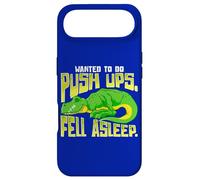 Wanted To Do Push ups Fell Asleep Funny Fitness Dinosaur Case for iPhone Air