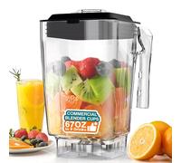 WantJoin Professional Commercial Blender Cups ONLY for WantJoin 8001 series, Quiet Blender Spare Cups (Plastic)
