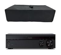 Wanty Heat-Resistant Waterproof Dust-Proof Nylon Fabric Dust Cover Case Protections for Sony STRDH190 2-ch Home Stereo Receiver with Phono Inputs & Bluetooth Black
