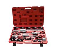 wanwanper 40pcs Diesel Injector Puller Remover Tool Universal Master Kit Slide Hammer Kit Universal Diesel Injector Tool Extractor Puller Injector Nozzles for Car Diesel
