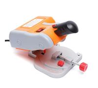 wanwanper Bench Cut-Off Saw,90W Mini Benchtop Cut-Off Miter Saw Kit,0-45° Adjustable Wood Cutter Bench Cut Off Chop Saw Soft Metal,Wood,Plastic,7800 r/min,25 x 14 x 15cm (OT-MLLCR-1184-UK-WLK-UK)