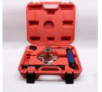 wanwanper Hydraulic Wheel Hub Puller, 10T Hydraulic Wheel Hub Tool Hydraulic Drive Shaft Extractor Puller, Hydraulic Drive Shaft Extractor Hydraulic Wheel Hub Puller Assembly Disassembly Tool, Red