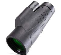 WANWEN Black Monoculars 10X50, Hd Wide Angle Large Eyepiece Nitrogen-Filled Handheld Telescope, Outdoor Mobile Phone Camera Telescope Sniper Series Bird Mirror little surprise