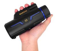 WANWEN Monocular Telescopes For Adults, 10X42 High Resolution Night Vision Telescope, Small With Night Vision Function, Waterproof, Pocket Telescopes With Carrying Bag,A little surprise