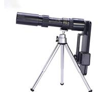 WANWEN Portable Pocket 10-30X25 Stretch Zoom Telescope, Metal Telescope, Portable Hd Monocular For Bird Watching Hunting Camping little surprise