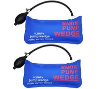 WANYI 2PCS Air Wedge Up Bag Inflatable Pump Wedge Airbag Air Wedge Pump Alignment Tool for Door Window Installation and Auto Repair (Big Rectangle)