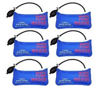 WANYI Air Wedge Inflatable Air Wedge Car Door Pump Up Bag Heavy Duty Universal Pump Wedge Airbag Air Wedge Pump Alignment Tool for Door Window Installation and Auto Repair (Big rectangle, 6 Pack)