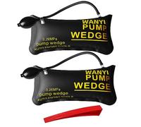WANYI Air Wedge Up Bag TPU Fabric Air Wedge Pump Kits, Professional Pump Wedge Airbag, Inflatable Pump Bag Alignment Tool for Door Window Installation and Car Repair with 1Pcs Door wedge (2LR)