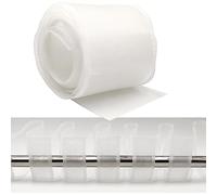WANYI Wave Curtain Header Tape 10CM Transparent Wave Curtain Tape Pleat Tape Wave Curtain Heading Tape for Home Sewing Curtain Accessories (10cm/10m)