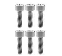 Wanyifa Titanium Ti M3 x 6 8 10 12 15 18mm DIN912 Hexagon Square Head Bolt Screws Pack of 6 (Titanium,M3x10mm)