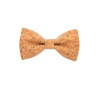 WANYING Men's Cork Bow Tie Wooden Grain Bowtie with Hook Closure Pre-Tied Adjustable Gentleman Casual Formal - Classic