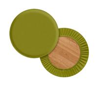 Wanyint Army Green Print Stool Covers Round 2 Pack Stretch Round Bar Stool Slipcovers Washable Saddle Stool Seat Covers Stool Cushion Slipcovers