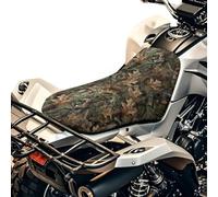 Wanyint Breathable ATV Seat Cover 25.2x10 Inch, UV Resistant Waterproof Four Wheeler Seat Protector for Summer Heat, Universal Fit Honda/Polaris/Kawasaki, Camo Hunting Forest Pine Cone