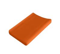Wanyint Orange Print Changing Pad Cover,Soft Unisex Diaper Change Table Sheets,Neutral Fitted Changing Pad Cover-Fits 32"x16" Contoured Pad for Babies