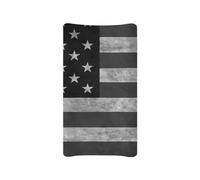 Wanyint US Flag Print Diaper Changing Pad Covers-Soft Unisex Muslin Change Table Sheet,Cozy,Comfy & Breathable,Plush Changing Pad Covers for Boys and Girls