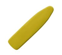 Wanyint Yellow Print Iron Board Cover with Elastic Edge Thick Soft Cover for Ironing Board, Resist Scorching Ironing Board Protector Standard Size Iron Pad, Home Decor