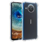 Wanyuexes Case for Nokia X10 Case, for Nokia X20 TA-1332 TA-1341 Case, Soft Clear TPU Phone Cases, Slim Silicone Protective Shockproof Transparent Cover for Nokia X10/X20 Crystal Clear