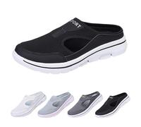 WANZHASHIWO Elsvia men's comfortable, breathable and supportive sports sandals Elsvia men's orthopedic shoes for men and women casual hollow mesh thick-soled sports shoes