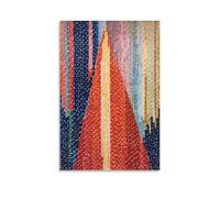 WAONZZAI Famous Painting Alma Thomas Poster Blast Off Canvas Print Canvas Prints Art Poster Home Decorative painting; Unframe; 12x18inch(30x45cm)