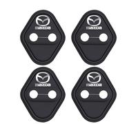 WAPEXI 4PCS Silicone Car Door Latch Covers for Mazda CX-30 2019-2023, Foldable Door Lock Protector, Silent Shock Absorption for Noise Reduction Protection