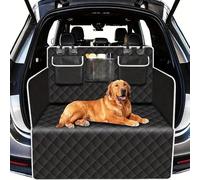 WAPEXI For Audi A4 Avant B9 8W I 2015-2024 Car Boot Liner Protector for Dog, Waterproof Scratch Proof Dogs Car Boot Covers with Side Protection
