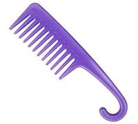 Wapodeai Purple Wide Tooth Comb, Women's Hair Comb, 1 Count, Plastic, Women, Thick, Curly