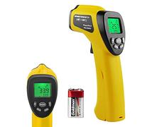 WapoRich Non-Contact Dual Laser Thermometer Gun -58 to1472℉High Temp Infrared Thermometer for Industrial HVAC Forge Metal Smelting