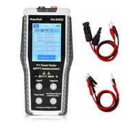 WapoRich Solar Panel Tester 800W, MPPT PV Analyzer with Voc Isc Vmp Imp Measurement, Solar Panel Power Meter with TFT Display for Photovoltaic Testing and Maintenance(RQ-9000D)
