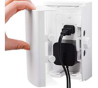 Wappa Baby Baby Safety Outlet Cover Box (2 Pack) Double Lock for Much Better Toddler Proofing, Easier Operation, Simple 3 Step Install with Included Screws. Provides Extra Space Inside for Plugs (2