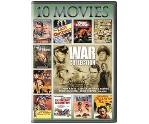 War, 10-Movie Collection: The Eagle and The Hawk / The Last Outpost / Bengal Brigad / Jet Pilot / Ulzana's Raid / To Hell and Back / In Enemy Country / Raid on Rommel / Battle Hymn / Wake Island by Burt Lancaster