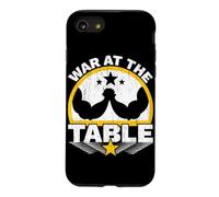 War At The Table Arm Wrestling Arm Wrestler Power Pin Grip Case for iPhone SE (2020) / 7/8