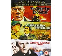 War Classics Collection - Where Eagles Dare / The Dirty Dozen / Battle Of The Bulge [DVD]