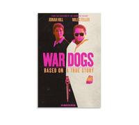 War Dogs Anti Splash Art Posters Living Room And Bedroom Hanging Paintings Suitable for Multiple Scenarios No Need for Punching Easy to Install Suitable for Gifts And Personal UseUnframe-style12x18inc