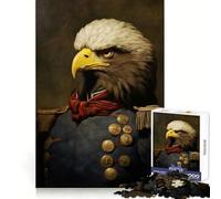 War Eagle for Adults 1000 Piece Jigsaw Puzzle Boost Memory Tranquil Pastime Quality Cut Bday Surprise (38x26cm)