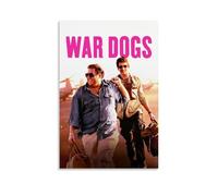 War Film Dogs Black Comedy Crime Retro Movie Poster Wall Art Canvas Aesthetic Cover Poster Vintage Music And Movies Decorative Painting for Living Room Bed Room 16x24inch(40x60cm) Unframe-style