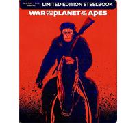 War For The Planet of The Apes Limited Edition Steelbook Blu Ray DVD Digital HD