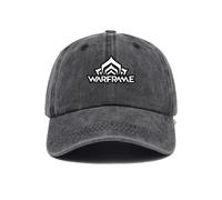 War-Frames Baseball Cap Hat Anime Snapback Cap Hip-Hop Flat Adjustable Hat Denim