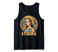 War Goddess Athena Greek Ancient Greece Mythology Tank Top