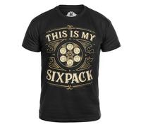 War Hog Six Pack T-shirt Black