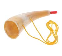 War Horn, Ox Battle Trumpet with Strap Loud Sound Norse Cosplay Festivals Ceremonies Medieval Horn Instrument Gift/19