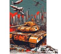 War in Canada Jigsaw Puzzles Puzzle for Adults Kids. 1000 Pieces Great Gifts Challenge Toy Educational Games Home Decoration for Adults& Kids Age 14 Years Up 1000pcs (38x26cm)
