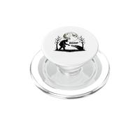 War In The Swamp Alligator Boop The Bigfoot PopSockets PopGrip for MagSafe