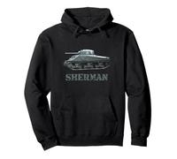 War Military Tank - Sherman Tank Pullover Hoodie